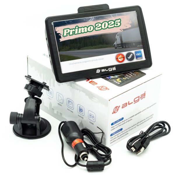 Nawigacja GPS ALGA SEVEN HD+iGO Primo 2025