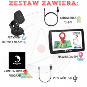ALGA SEVEN PRO-512 RAM, Nawigacja GPS, ALGA-TRUCK 2026