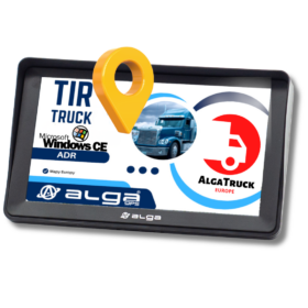 Nawigacja GPS ALGA A7 + ALGA-TRUCK EU 2026