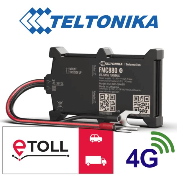 Lokalizator GPS Teltonika FMC880 4G LTE bluetooth iP65 e-toll